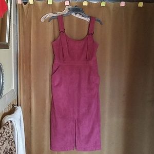 Suede guess Romper with pockets